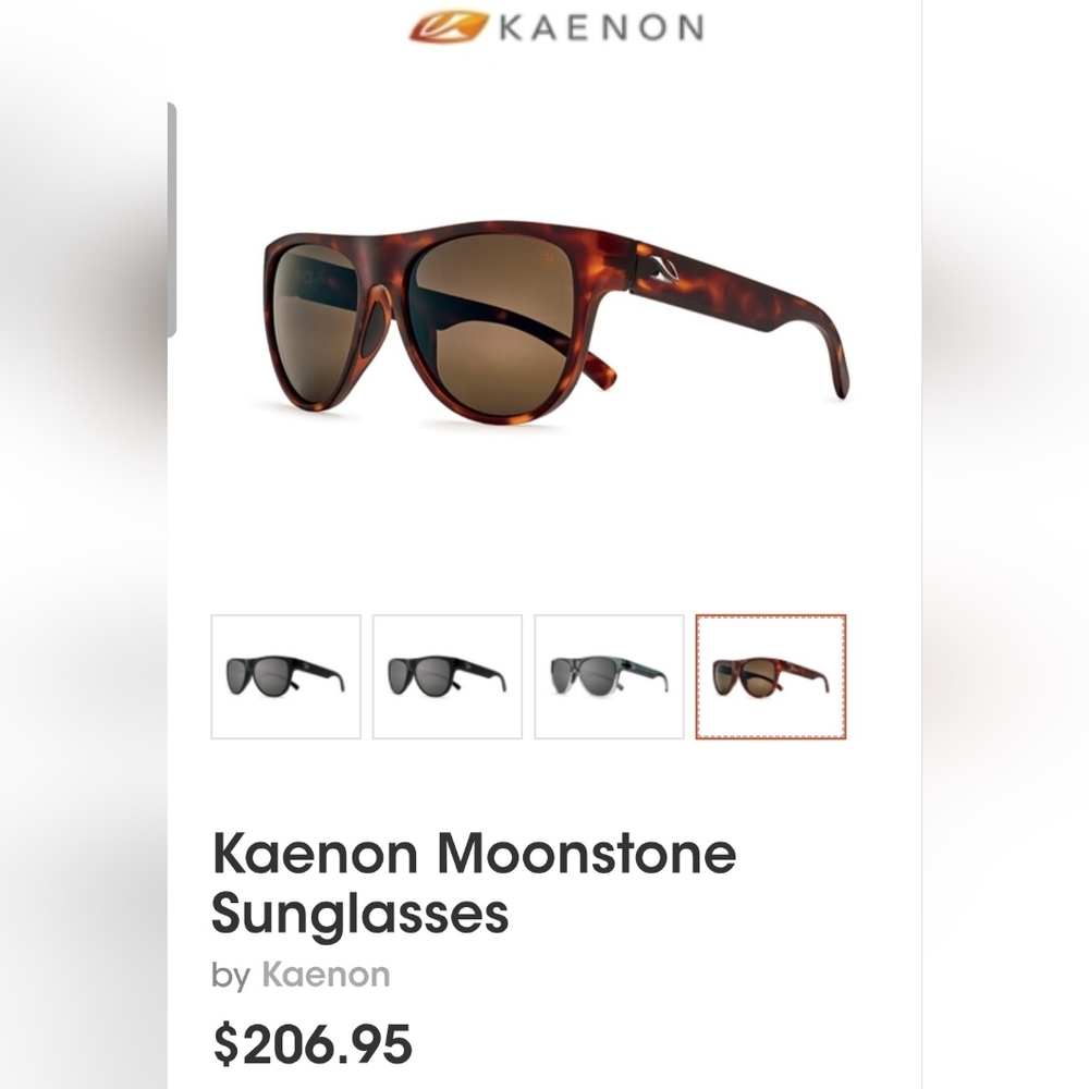Kaenon Moonstone Polaraize Made In ITALY Sunglasses Men Or Women